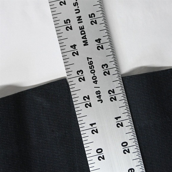 Banana Republic 2 Navy Blue Woven Velvet Stretch Womens Straight Pencil‎ Skirt - Picture 8 of 8